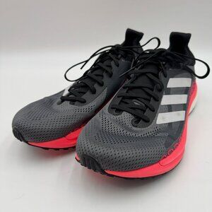 Adidas Solar Glide 3 ST Gray Signal Pink Womens Running Shoes FV7252 Size 9.5